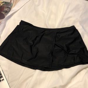 Relativity Black Swim Skirt only Sz14